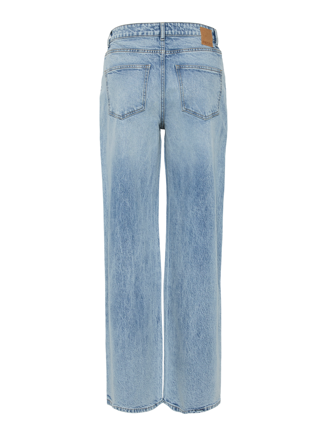 PCSELMA Highwaist Jeans - Light Blue Denim